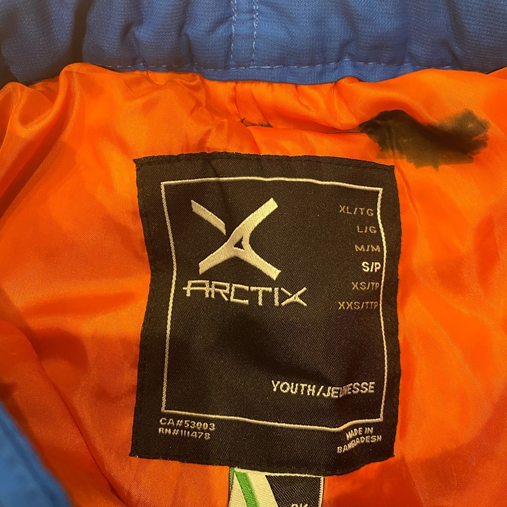Kids Arctix ski pants